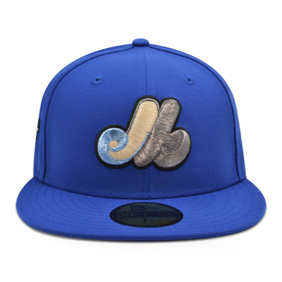 Montreal Expos "MOUNT ROYAL" Exclusive New Era 59Fifty Fitted Hat - Majestic