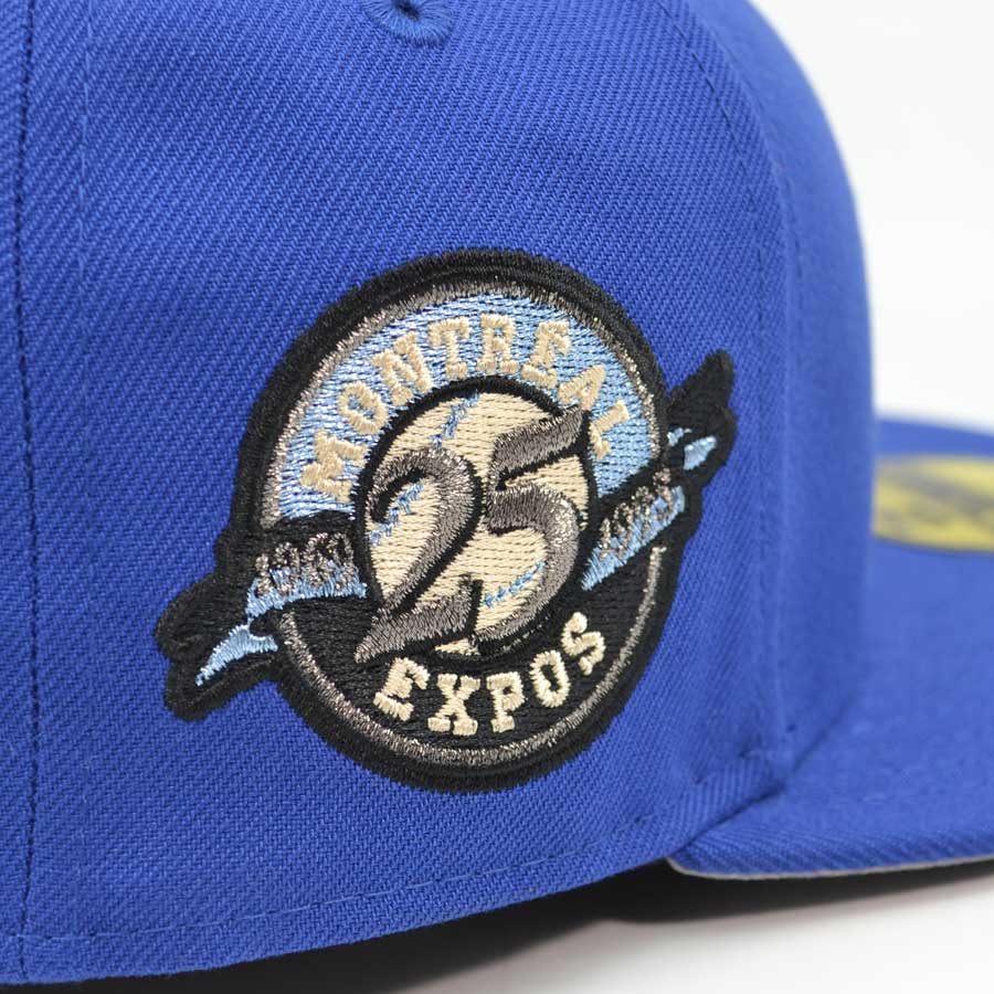 Montreal Expos "MOUNT ROYAL" Exclusive New Era 59Fifty Fitted Hat - Majestic