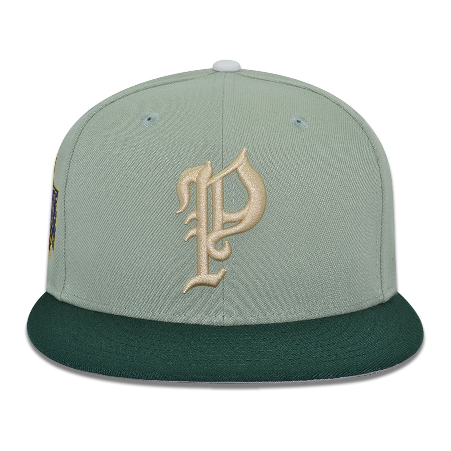 Philadelphia Phillies "POISON IVY" Exclusive New Era 59Fifty Fitted Hat - Everest / Dark Green