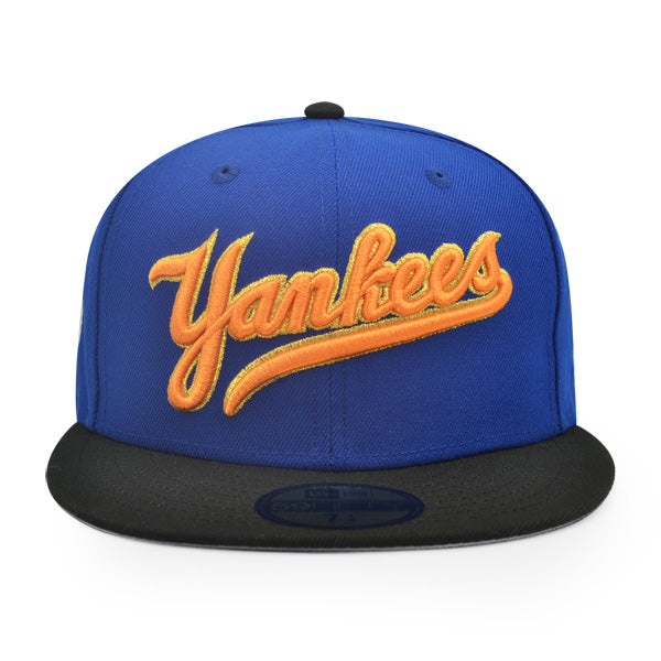 New York Yankees 1962 WORLD SERIES Exclusive New Era 59Fifty Fitted Hat - Light Royal/Black