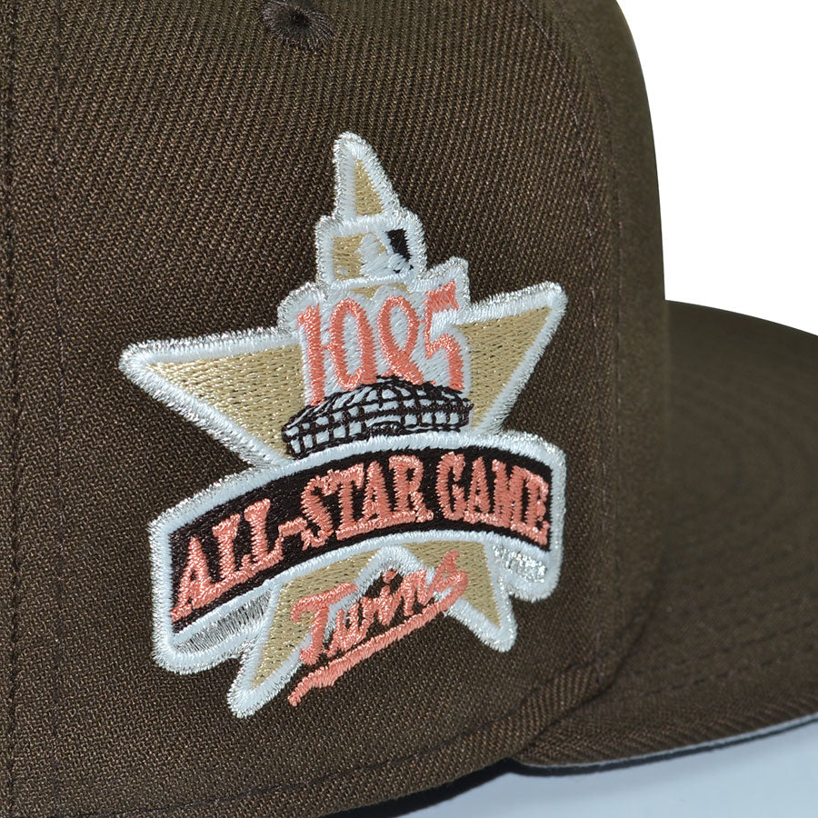 Minnesota Twins "la ULTIMA" Exclusive New Era 59Fifty Fitted Hat - Walnut