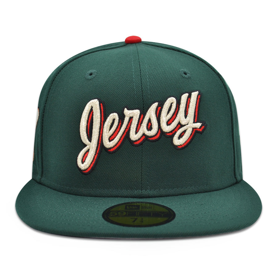 New Jersey Devils "DEVIL'S DEN" Exclusive New Era 59Fifty Fitted Hat - Devil Green