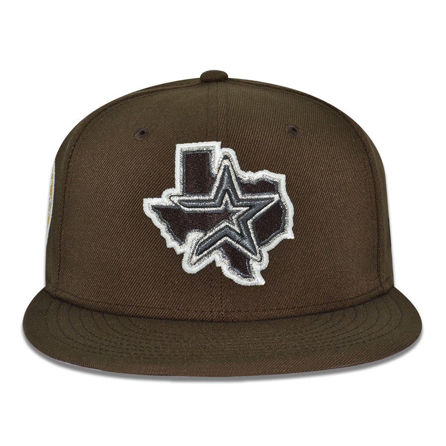 Houston Astros "TXF RODEO" Exclusive New Era 59Fifty Fitted Hat - Walnut/Pinky