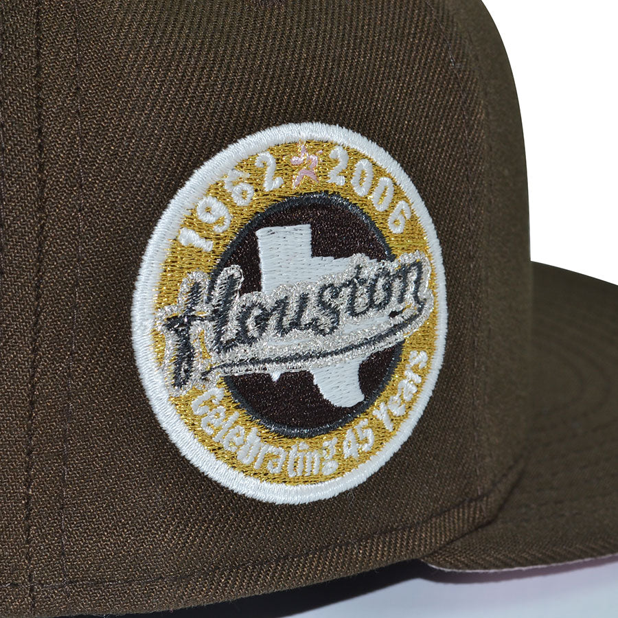Houston Astros "TXF RODEO" Exclusive New Era 59Fifty Fitted Hat - Walnut/Pinky