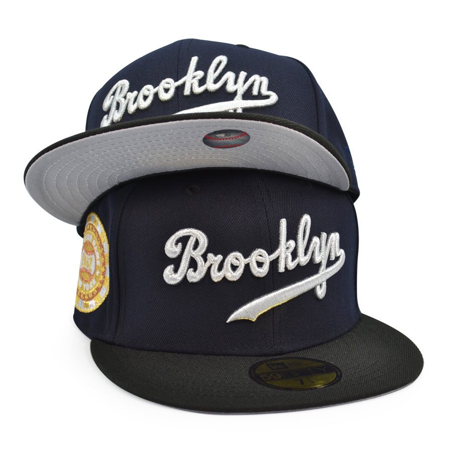 Brooklyn Dodgers 1942 ALL-STAR GAME Exclusive New Era 59Fifty Fitted Hat -Navy/Black