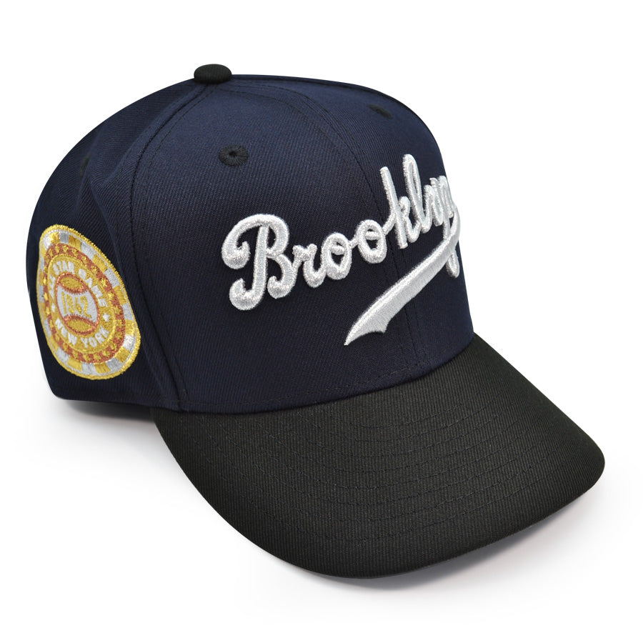 Brooklyn Dodgers 1942 ALL-STAR GAME Exclusive New Era 59Fifty Fitted Hat -Navy/Black