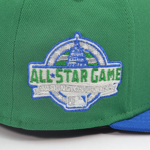 Washington Nationals 2018 ALL-STAR GAME Exclusive New Era 59Fifty Fitted Hat - Green/Blue Azure