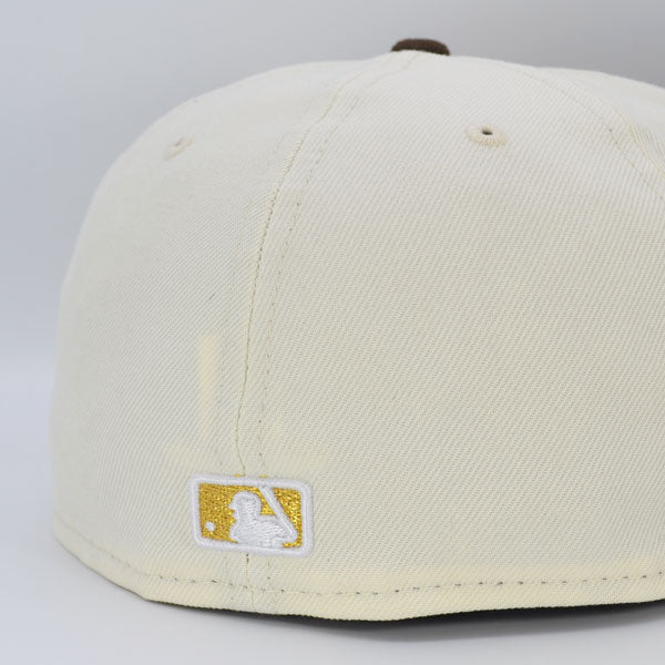 Washington Nationals CHERRY BLOSSOM Exclusive New Era 59Fifty Fitted Hat - Chrome/Walnut