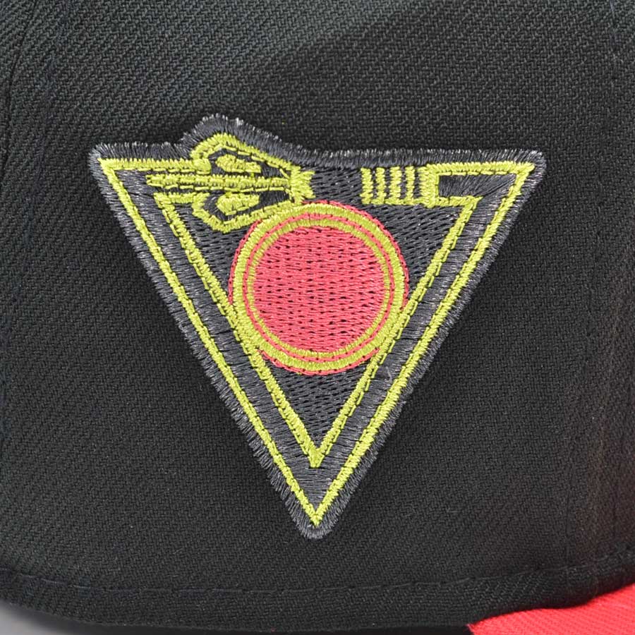 Arizona Diamondbacks SERPIENTES Exclusive New Era 59Fifty Fitted Hat - Black/Lava Red