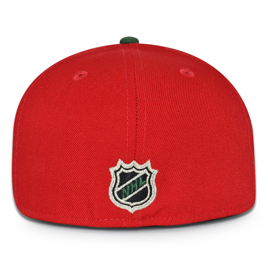 Anaheim Ducks "PAIN 101" Exclusive New Era 59Fifty Fitted Hat - Scarlet/Black