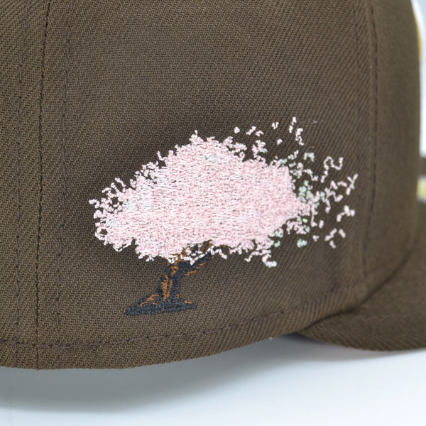 Washington Nationals CHERRY BLOSSOM Exclusive New Era 59Fifty Fitted Hat - Walnut
