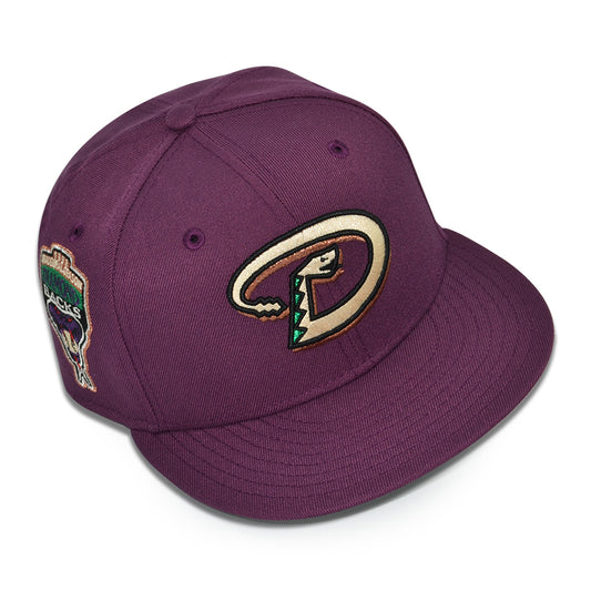 Arizona Diamondbacks "PLUMBACKS" Exclusive New Era 59Fifty Fitted Hat - Plum