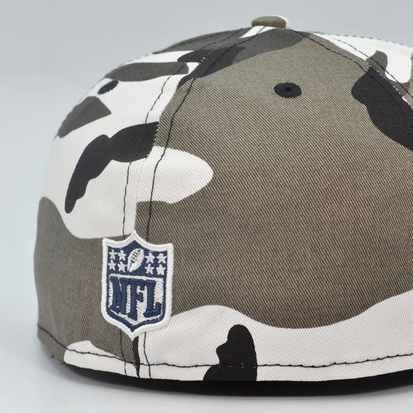 Dallas Cowboys New Era URBAN CAMO 59FIFTY Fitted Hat - Gray/Black/White/Blue