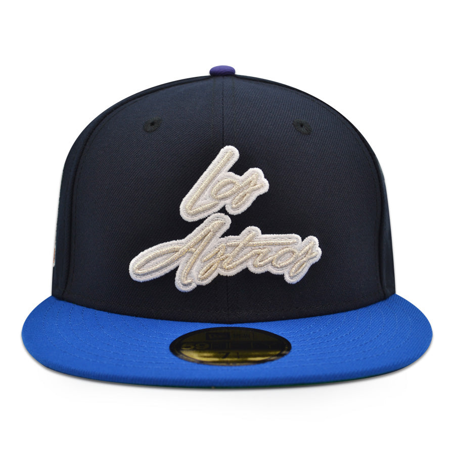 Houston Astros "THE CHAMPS" Exclusive New Era 59Fifty Fitted Hat - Navy/Blue Azure