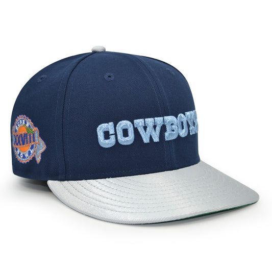 Dallas Cowboys "THE COMEBACK" Exclusive NFL New Era 59Fifty Fitted Hat -Navy/Silver