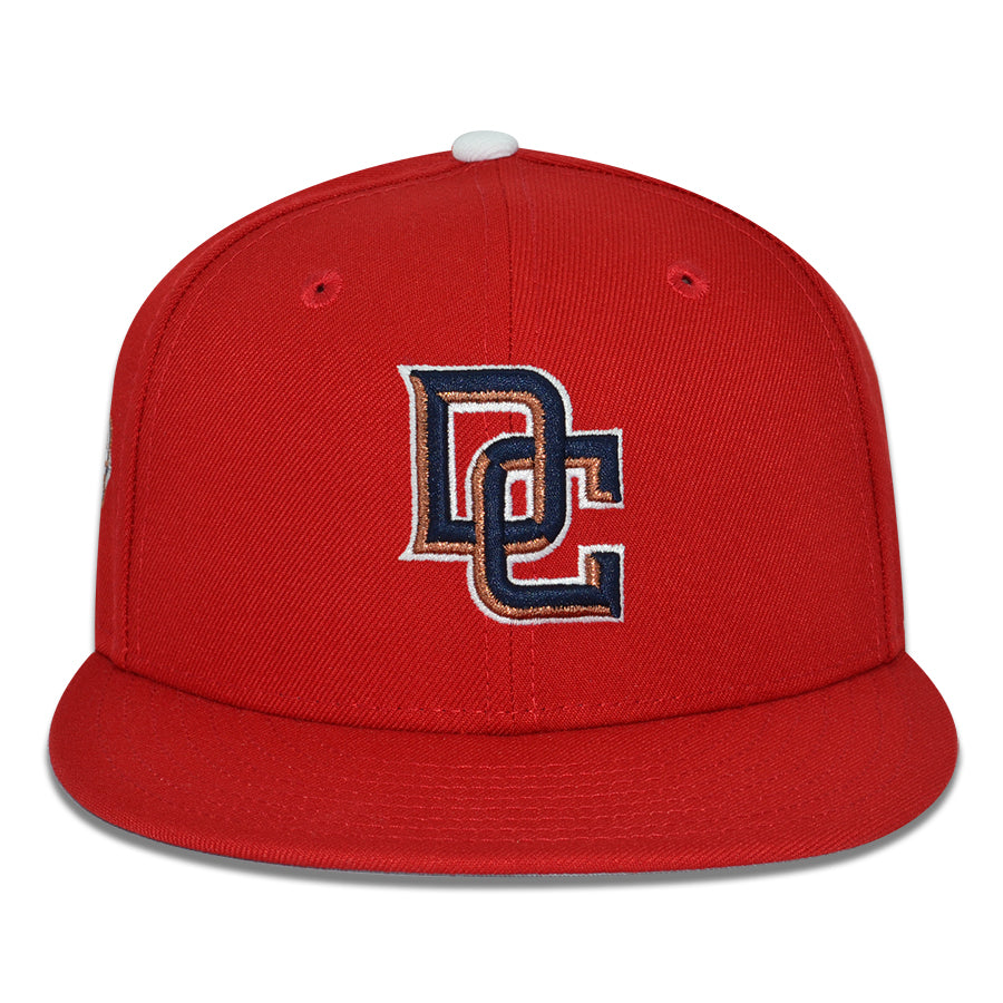 Washington Nationals "NEW AUTHENTICS" Exclusive New Era 59Fifty Fitted Hat - Scarlet