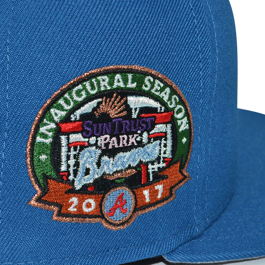 🚨PRE-ORDER🚨 Atlanta Braves "ALICE" Exclusive New Era 59Fifty Fitted Hat - Seashore