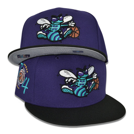 Charlotte Hornets "VELVET VENOM" Exclusive New Era 59Fifty Fitted Hat - Purple/Black