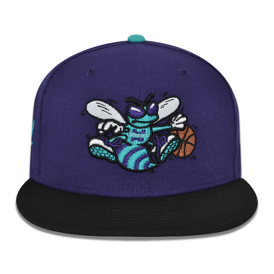 Charlotte Hornets "VELVET VENOM" Exclusive New Era 59Fifty Fitted Hat - Purple/Black