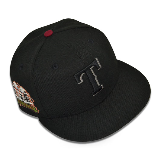 Texas Rangers "TRUE ALPHA" Exclusive New Era 59Fifty Fitted Hat - Black