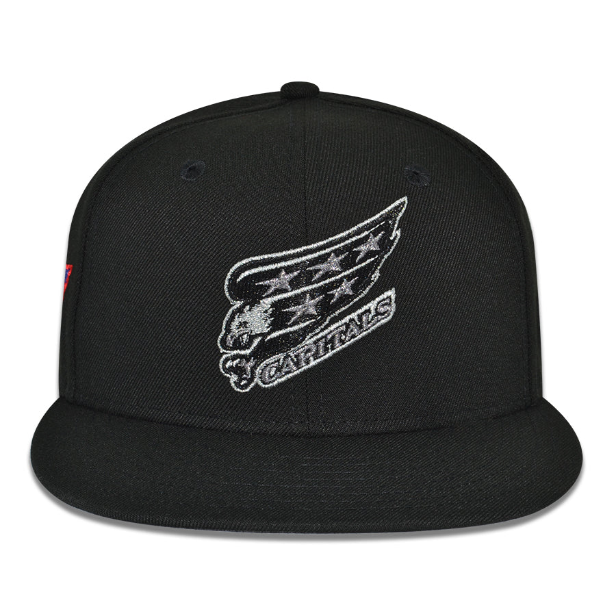 Washington Capitals "BLACK ICE" Exclusive New Era 59Fifty Fitted Hat - Black