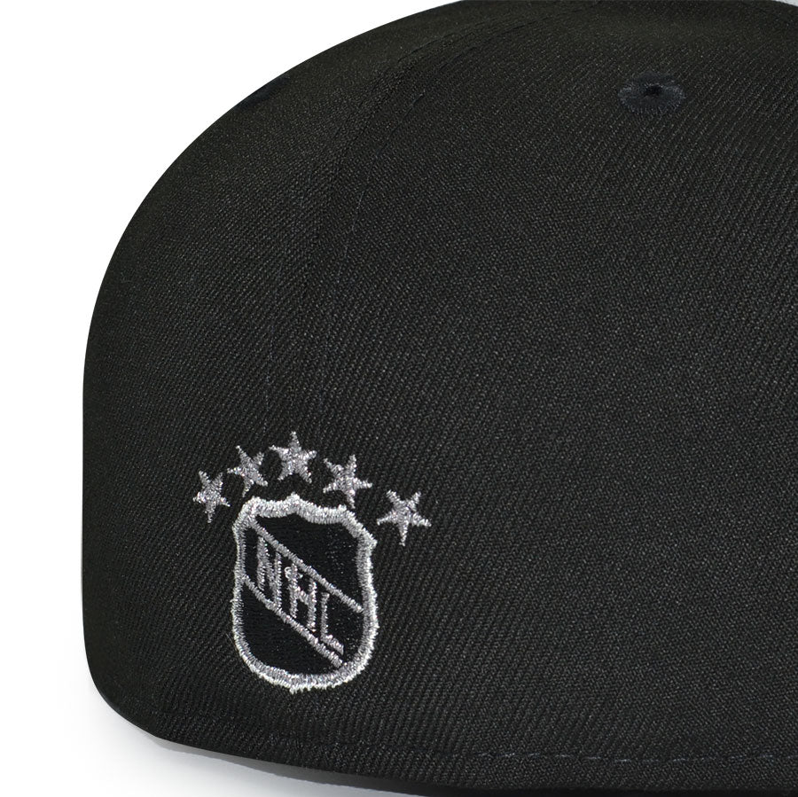 Washington Capitals "BLACK ICE" Exclusive New Era 59Fifty Fitted Hat - Black