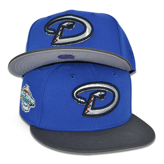 Arizona Diamondbacks "DREAMERS" Exclusive New Era 59Fifty Fitted Hat - Majestic/Dark Graphite