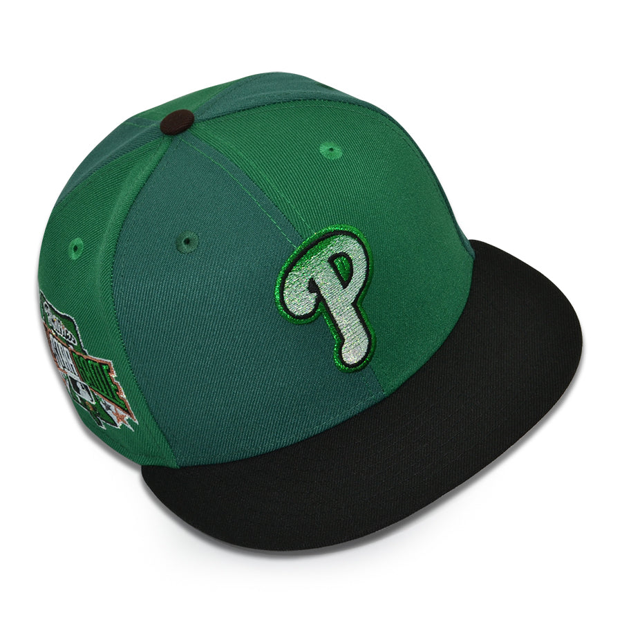 Philadelphia Phillies "GBDH" Pinwheel Exclusive New Era 59Fifty Fitted Hat - Kelly/Emerald/Black