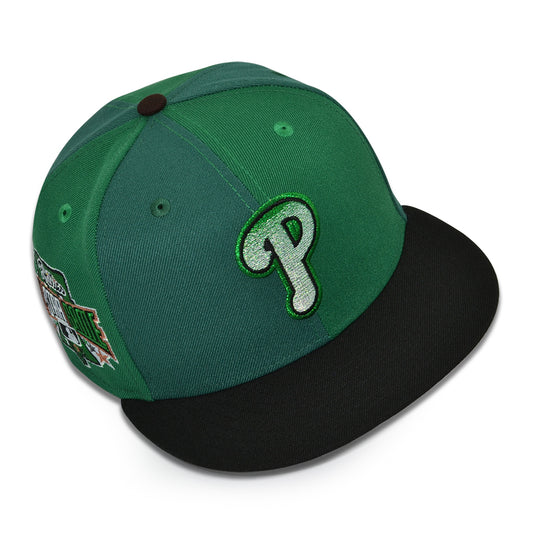 Philadelphia Phillies "GBDH" Pinwheel Exclusive New Era 59Fifty Fitted Hat - Kelly/Emerald/Black