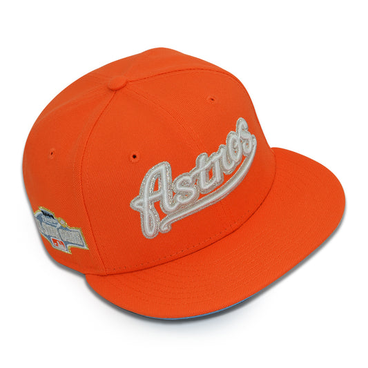 Houston Astros "ORANGE CRUSH ICY" Exclusive New Era 59Fifty Fitted Hat - Rush Orange