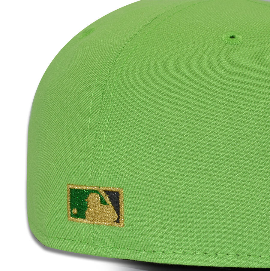 Cincinnati Reds "PERFECT CELL" Exclusive New Era 59Fifty Fitted Hat - Lime/Black