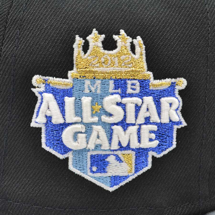 Kanas City Royals 2012 All-Star Game Exclusive New Era 59Fifty Fitted Hat - Black/Gray