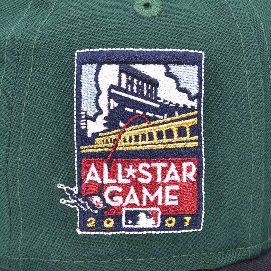 San Francisco Giants 2007 ALL-STAR GAME Exclusive New Era 59Fifty Fitted Hat - DkGreen/Navy