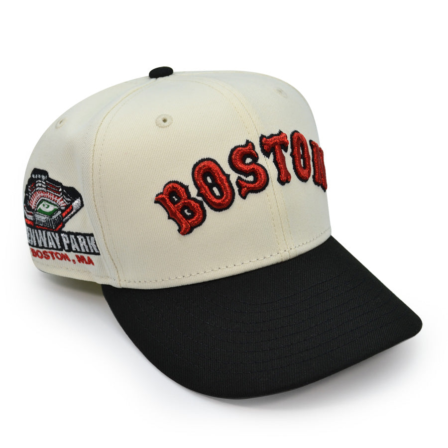 Boston Red Sox Fenway Park Exclusive New Era 59Fifty Fitted Hat - Chrome/Black