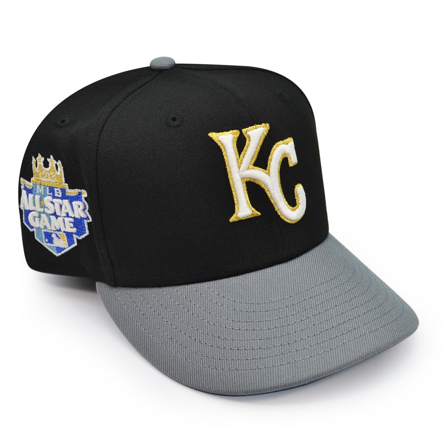 Kanas City Royals 2012 All-Star Game Exclusive New Era 59Fifty Fitted Hat - Black/Gray