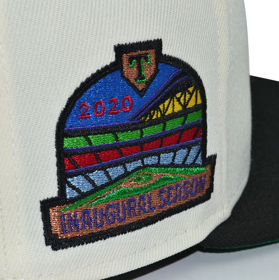 Texas Rangers "HALO GLASS" Exclusive New Era 59Fifty Fitted Hat - Chrome/Black