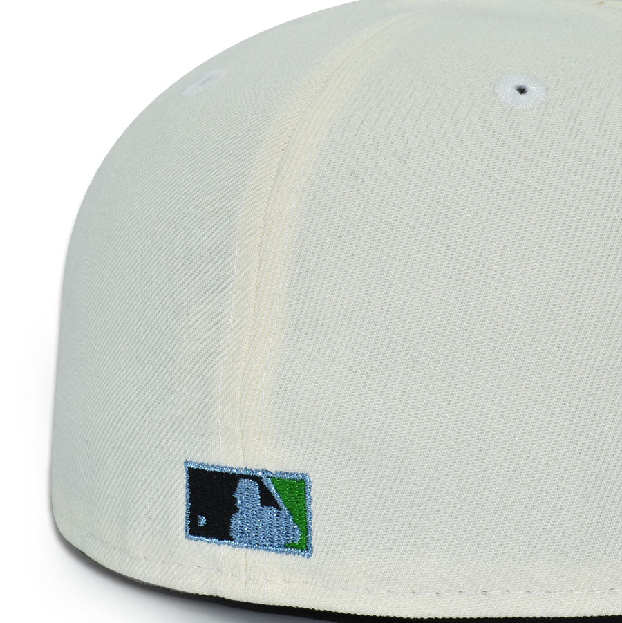 Texas Rangers "HALO GLASS" Exclusive New Era 59Fifty Fitted Hat - Chrome/Black