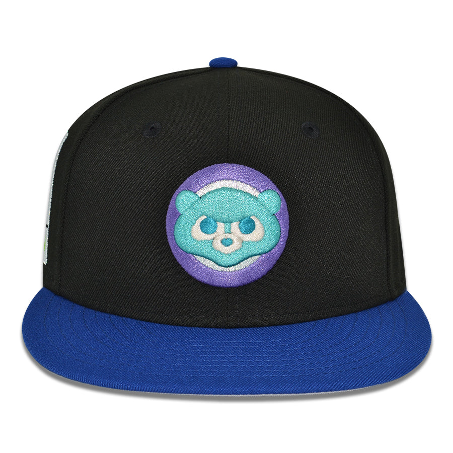 Chicago Cubs "SULLEY" Exclusive New Era 59Fifty Fitted Hat - Black/Light Royal