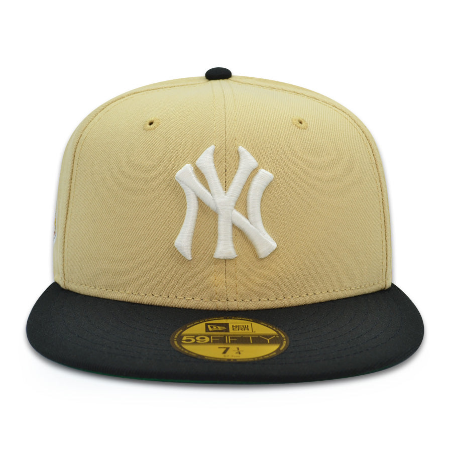 New York Yankees 1950 WORLD SERIES Exclusive New Era 59Fifty Fitted Hat - Vegas Gold/Black