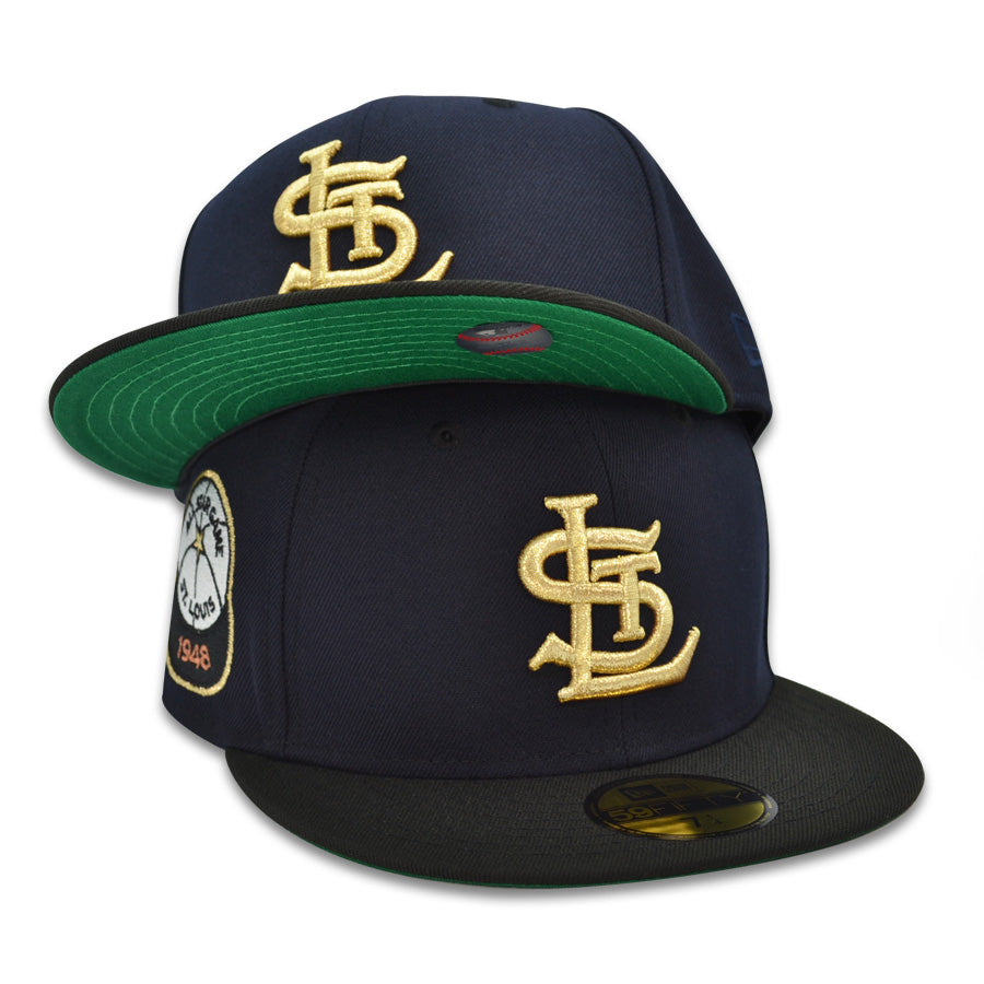 St.Louis Cardinals 1948 ALL-STAR GAME Exclusive New Era 59Fifty Fitted Hat - Navy/Black