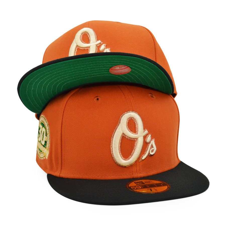 Baltimore Orioles 30th Anniversary Exclusive New Era 59Fifty Fitted Hat - Flight Orange/Black