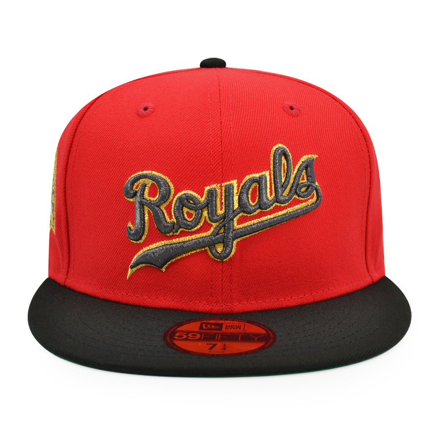 Kansas City Royal 40th ANNIVERSARY Exclusive New Era 59Fifty Fitted Hat - Red/Black