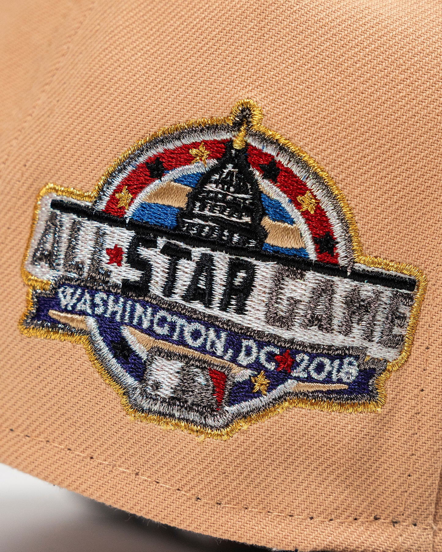 Washington Nationals "WHIT3BEARD" Exclusive New Era 59Fifty Fitted Hat - Pecan/Black