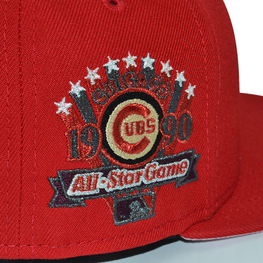 🚨PRE-ORDER🚨 Chicago Cubs "CARNAGE" Exclusive New Era 59Fifty Fitted Hat - Red