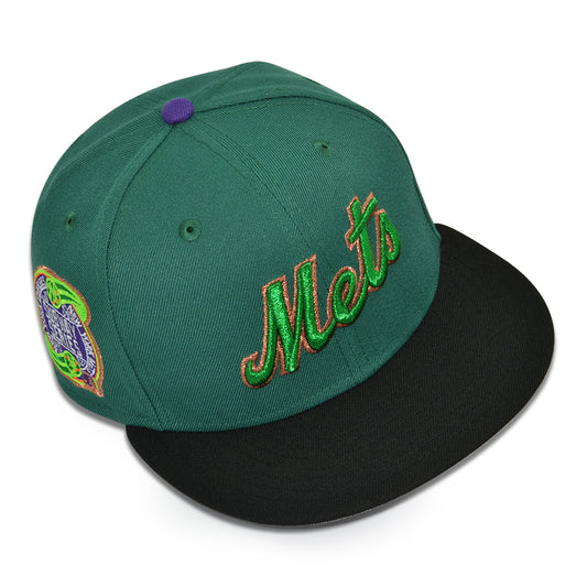 New York Mets "NORMAN" Exclusive New Era 59Fifty Fitted Hat - Emerald/Black