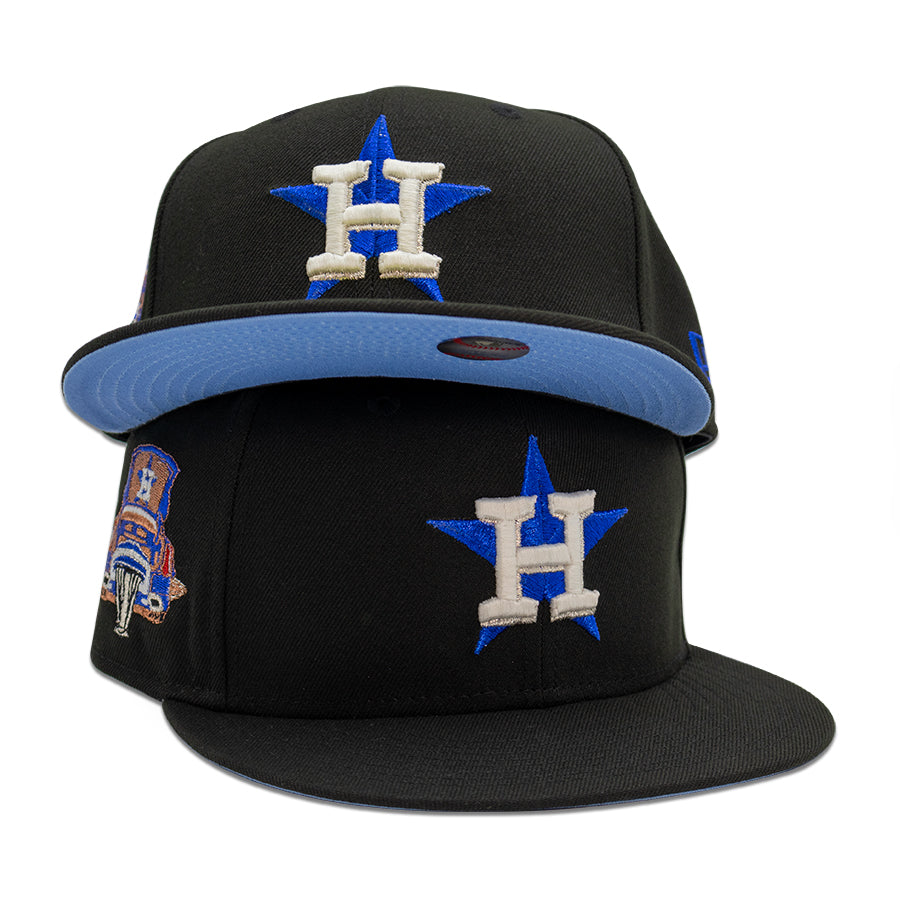 Houston Astros "ICY SLAB" Exclusive New Era 59Fifty Fitted Hat - Black Icy