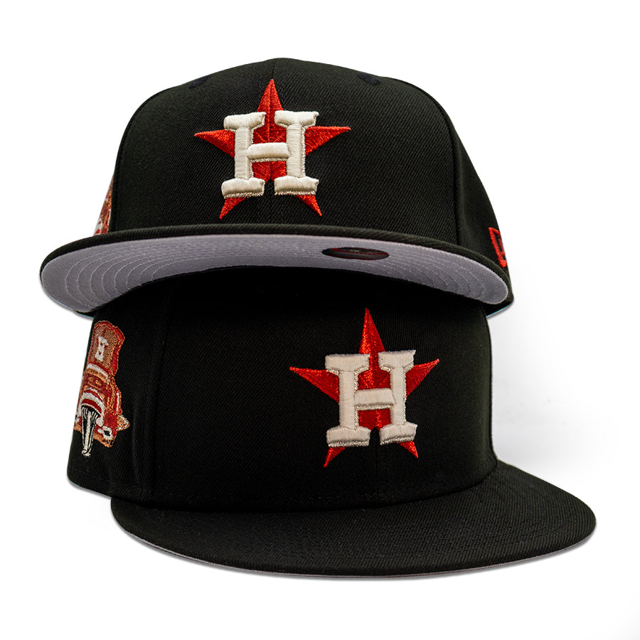 Houston Astros "CANDY SLAB" Exclusive New Era 59Fifty Fitted Hat - Black