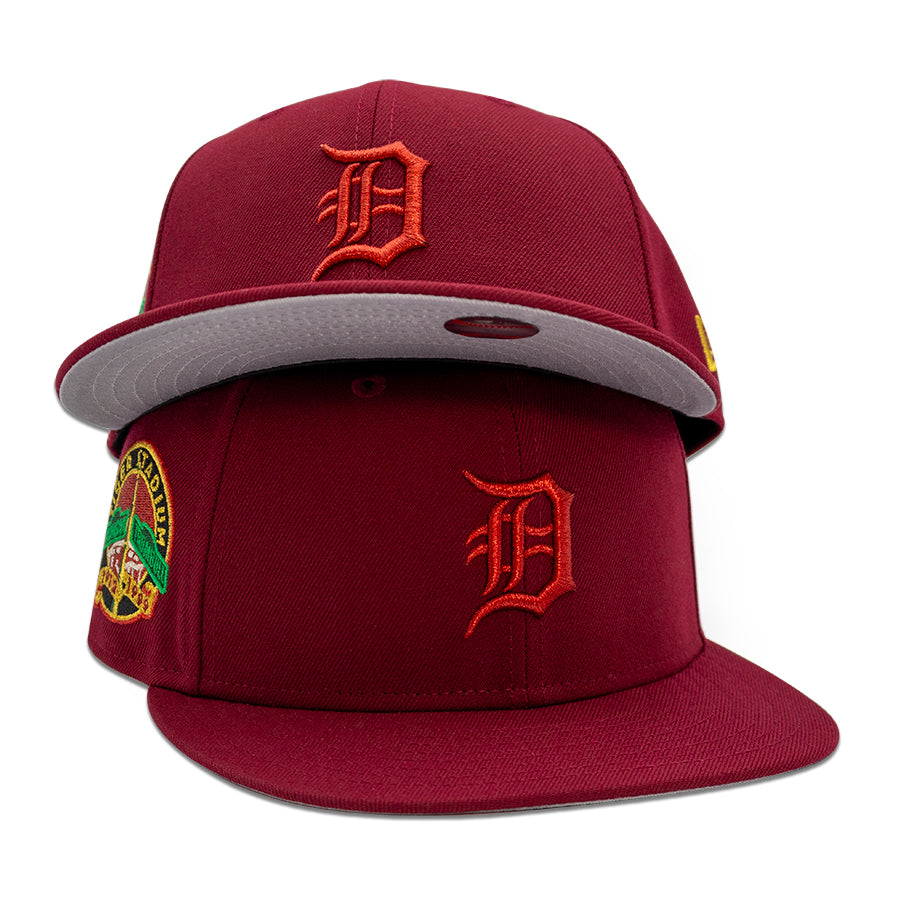 Detroit Tigers "ARKANA DARK MAGICIAN" Exclusive New Era 59Fifty Fitted Hat - Cardinal