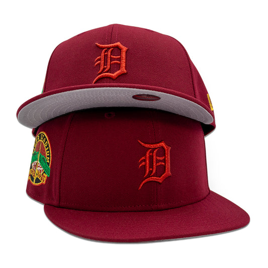 Detroit Tigers "ARKANA DARK MAGICIAN" Exclusive New Era 59Fifty Fitted Hat - Cardinal