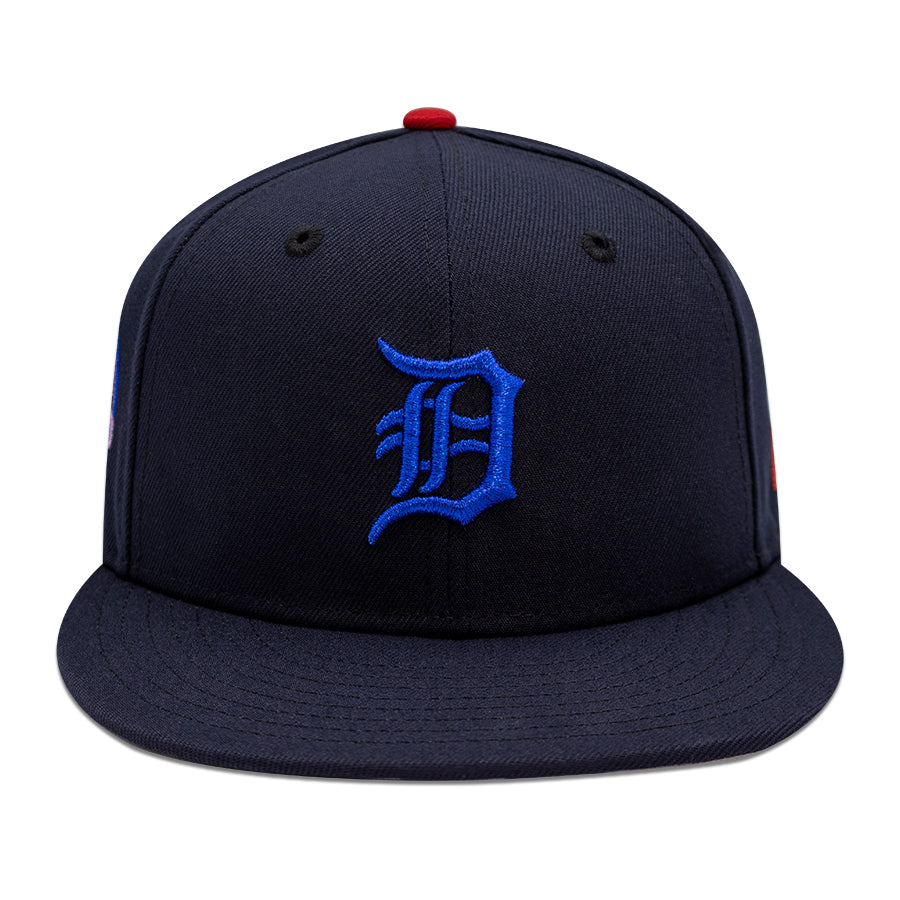 Detroit Tigers "DARK MAGICIAN" Exclusive New Era 59Fifty Fitted Hat - Navy